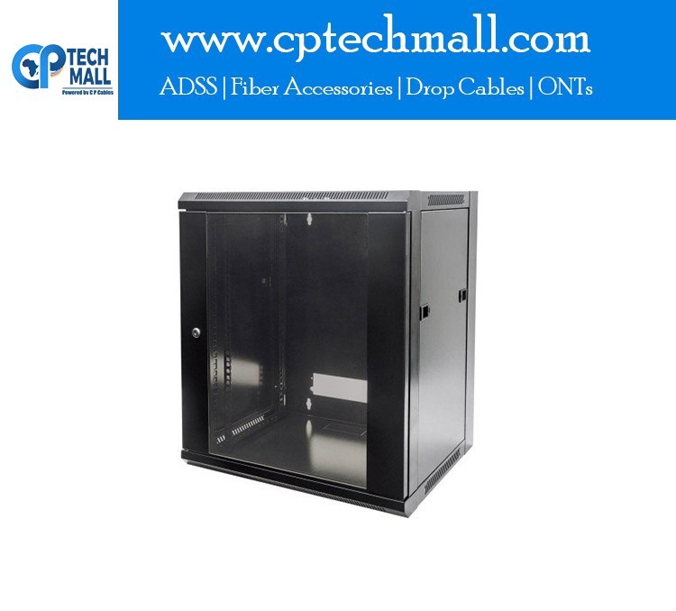 22U INDOOR  DATA CABINET (wall mount with PDU system)