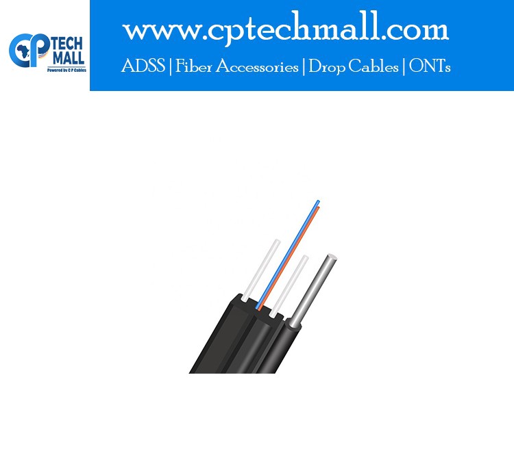 BLACK INDOOR DROP CABLE-(2KM ROLL)