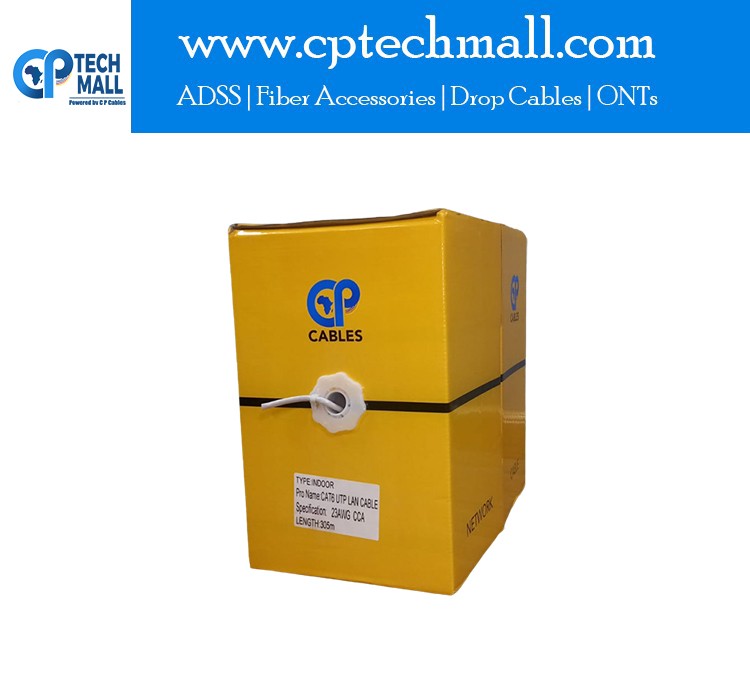 UTP Indoor Cat 6 conductor 0.52mm,305 meter