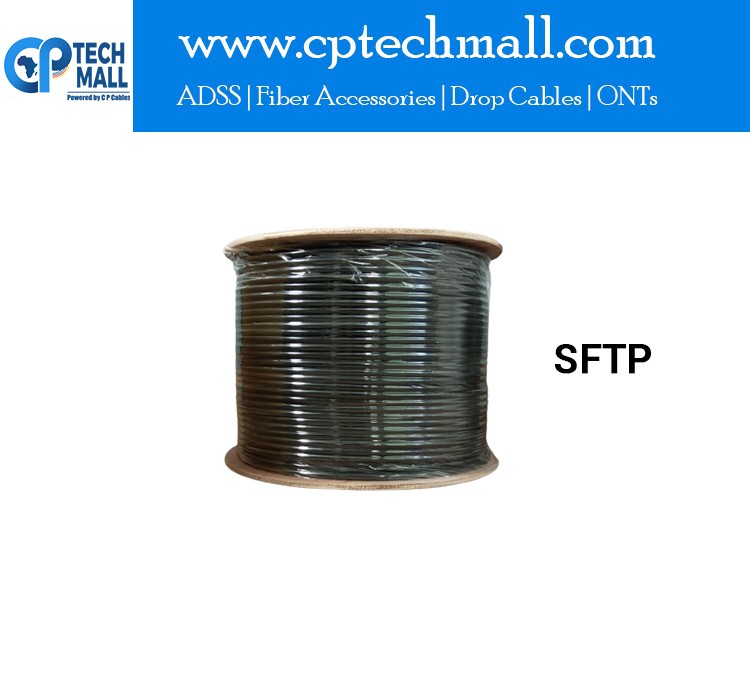 SFTP Outdoor Cat 6 conductor 0.52mm,305Meter